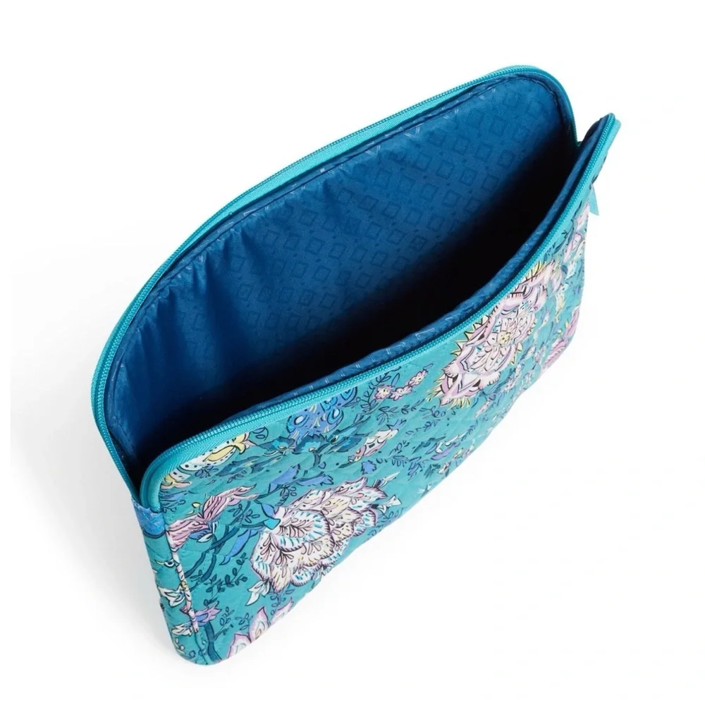 Vera Bradley Peacock Garden Laptop Sleeve